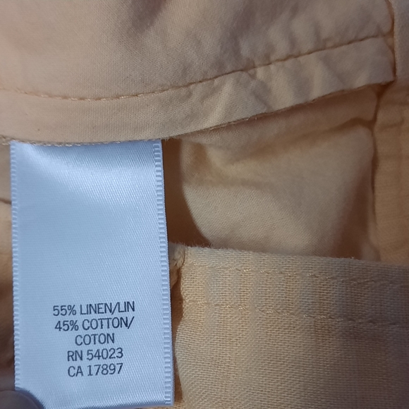 Banana Republic Linen Shorts Womens Size 12 Ryan Fit - Picture 5 of 6